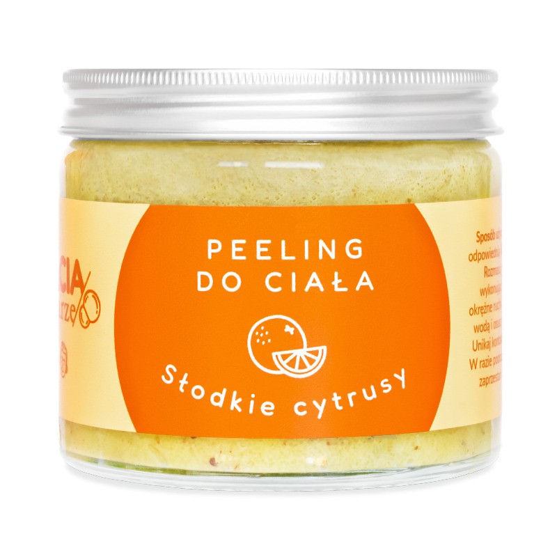 Słodkie Cytrusy | Peeling Cukrowy do Ciała | 250 g | Bracia Mydlarze ☀️