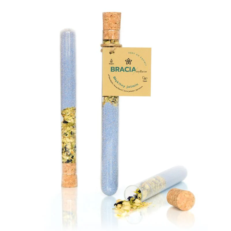 Błękitny Jaśmin | Szot do Kąpieli | 70 ml | Bracia Mydlarze