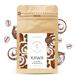 Kawa kokosowa ziarnista | 100% Arabica Santos | Orzechownia