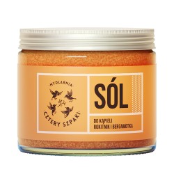 Rokitnik i Bergamotka – Sól do Kąpieli | 320 g | 4 Szpaki