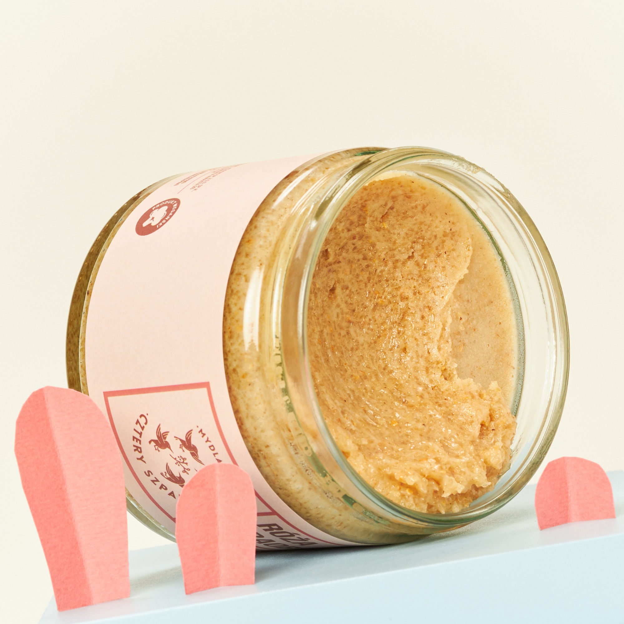 Róża i Baobab – Peeling Cukrowy | 250 ml | 4 Szpaki