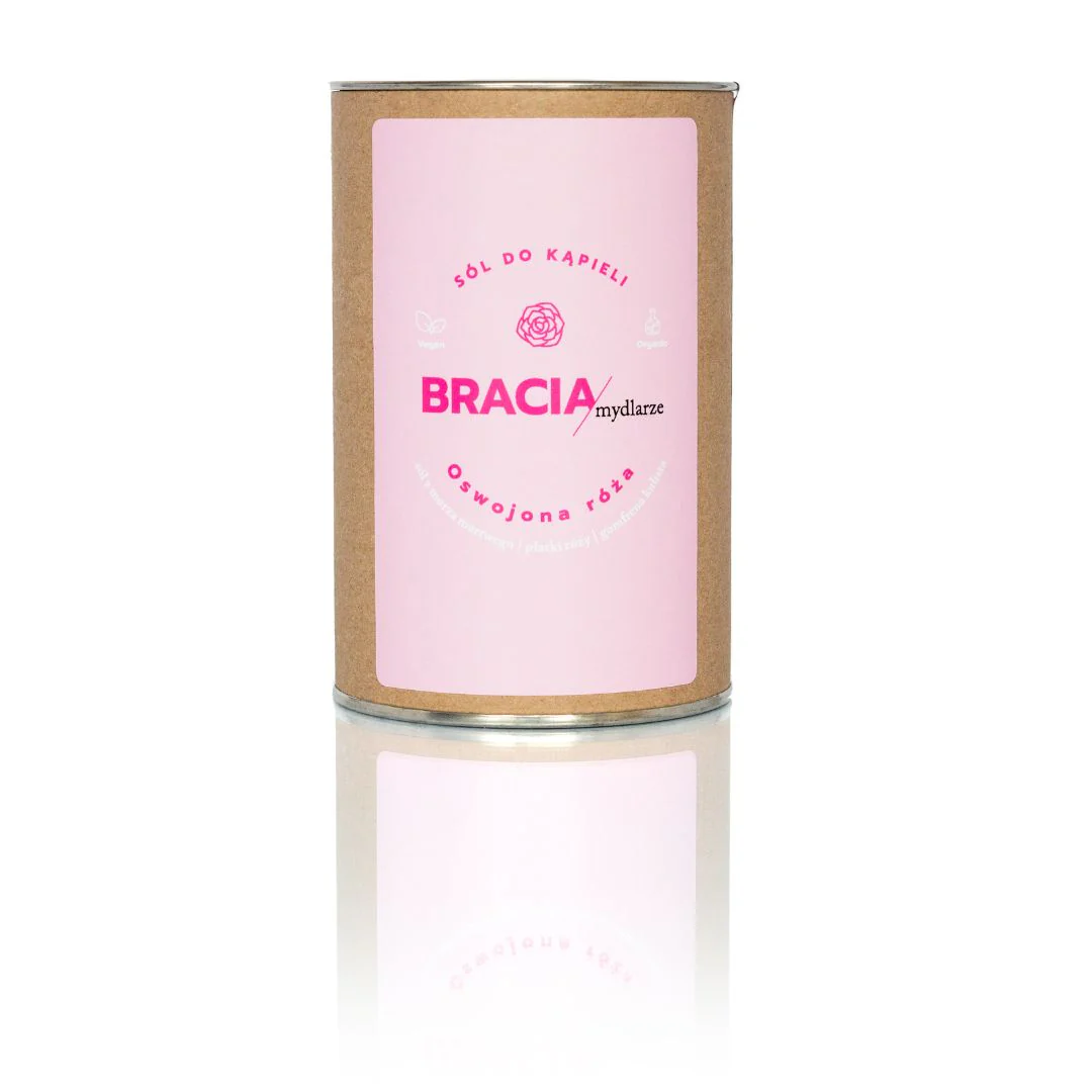 Oswojona Róża – Różana Sól do Kąpieli | 300 g | Bracia Mydlarze