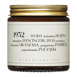 Świeca zapachowa 1952 | 120ml | Ministerstwo Dobrego Mydła