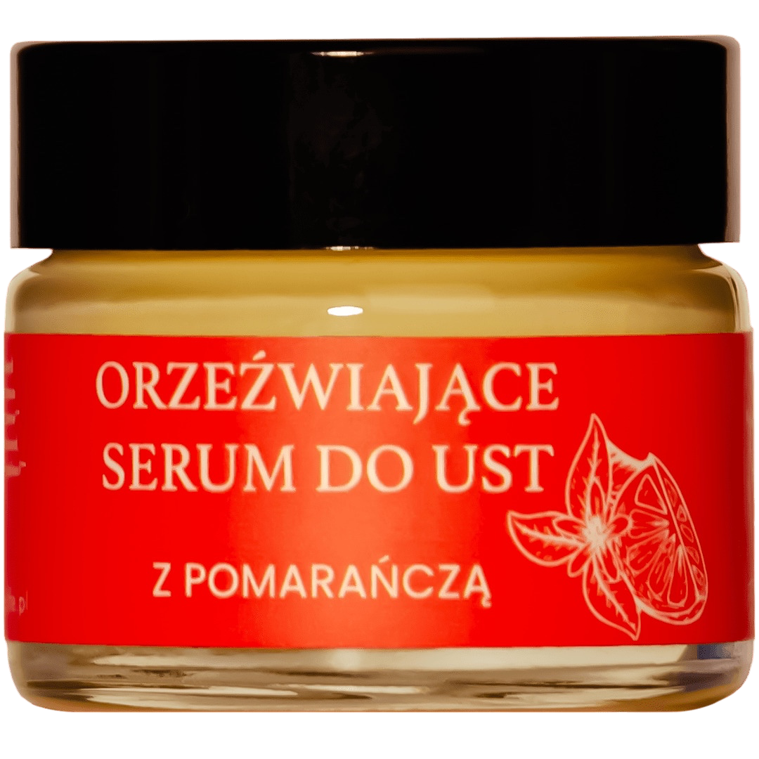 Pomarańcza i Mięta | Serum do Ust | 15 ml | Mglife