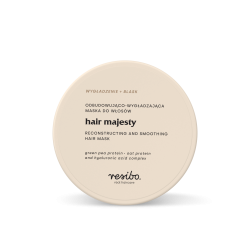 Hair Majesty | Odbudowująco-Wygładzająca Maska do Włosów | 175 ml | Resibo