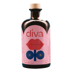 Diva Social Elixir | 500 ml | Baza do Mocktaili z Adaptogenami i Brokatem Jadalnym