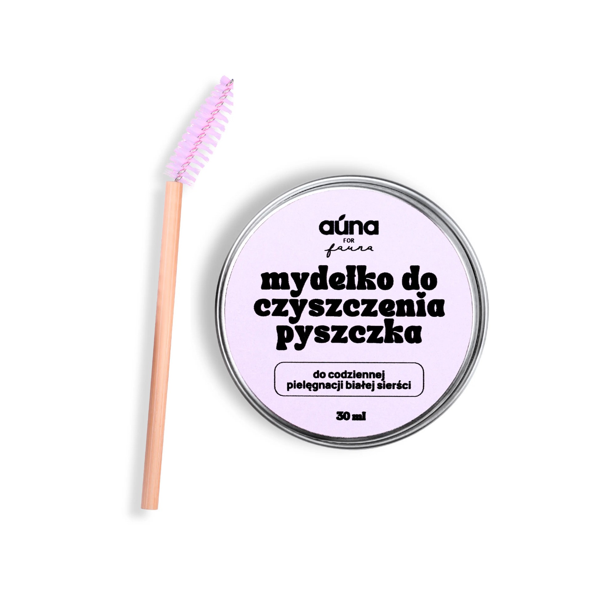 Mydełko do Czyszczenia Pyszczka + Szczoteczka | 30 ml | Auna