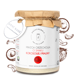 Miazga kokosowa pralina | 500 g | Orzechownia