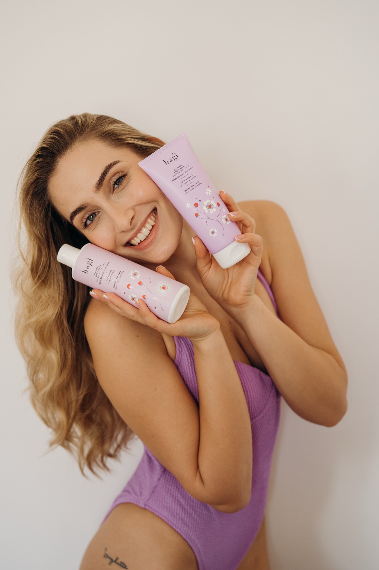 Biały Bukiet | Żel do Mycia Ciała – Wygładzający | 300 ml | Hagi