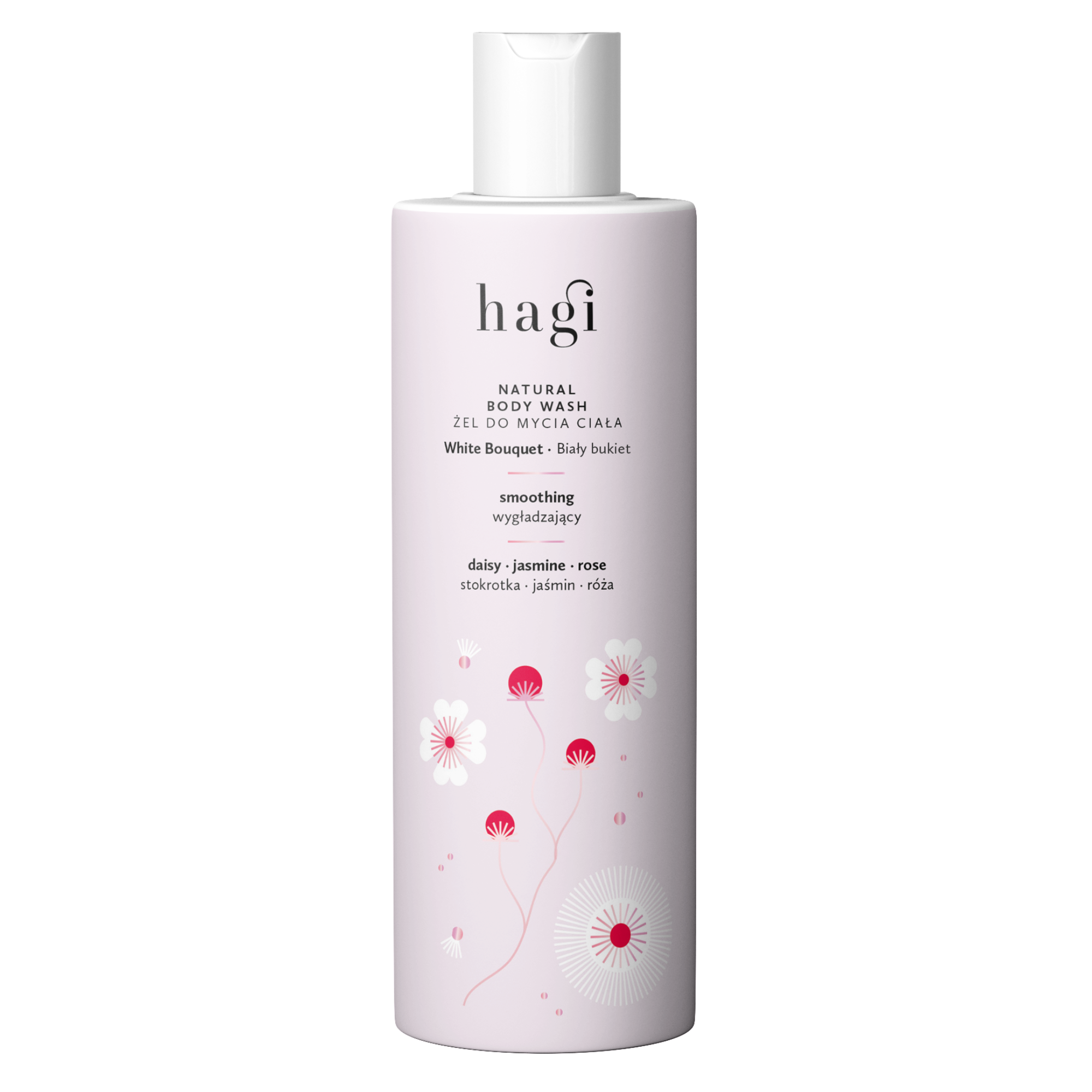 Biały Bukiet | Żel do Mycia Ciała – Wygładzający | 300 ml | Hagi