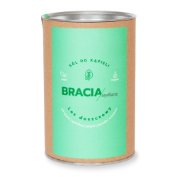 Las Deszczowy | Sól do Kąpieli ze Spiruliną | 300 g | Bracia Mydlarze