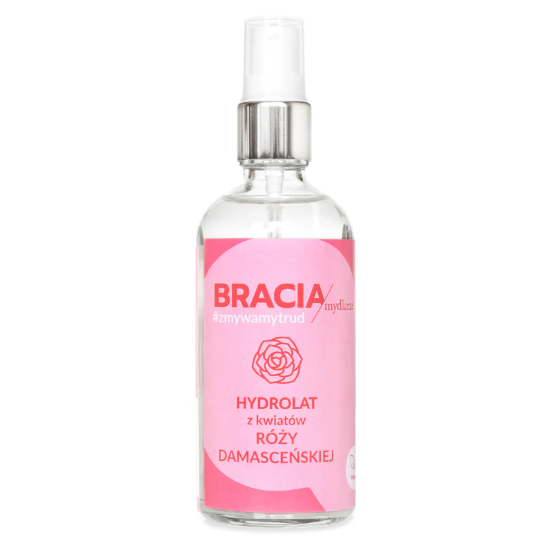 Hydrolat z Kwiatów Róży Damasceńskiej | 100 ml | Bracia Mydlarze