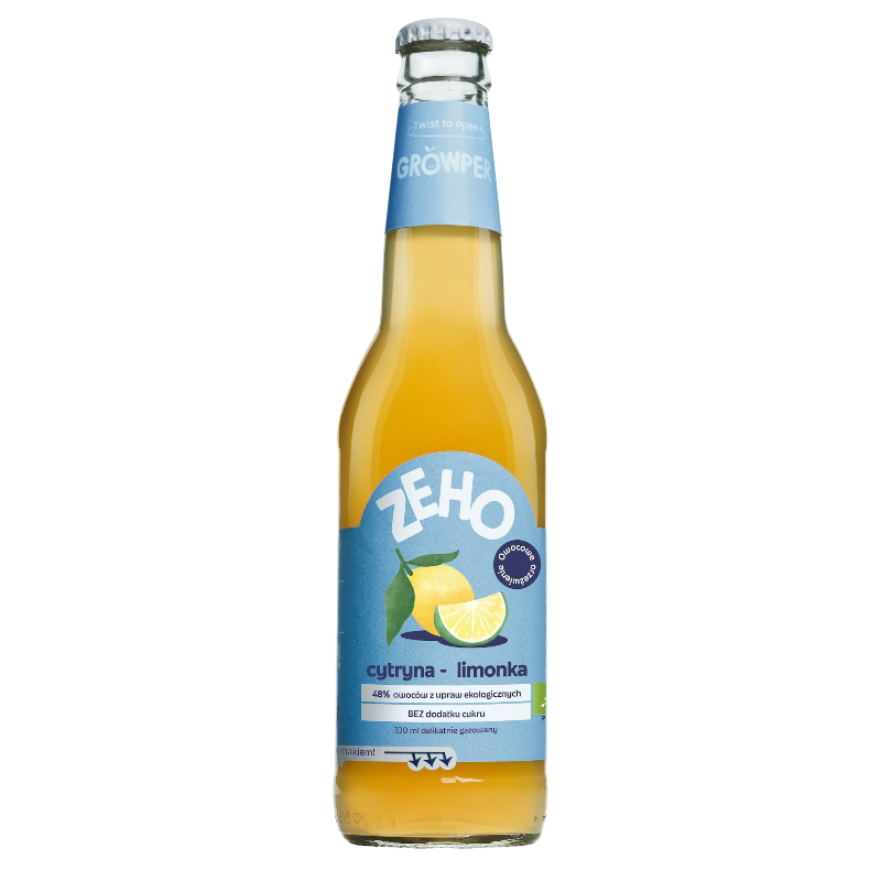 Lemoniada BIO Cytryna-Limonka | 330 ml | ZEHO