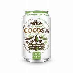 Woda Kokosowa Gazowana | 330 ml | Cocosa