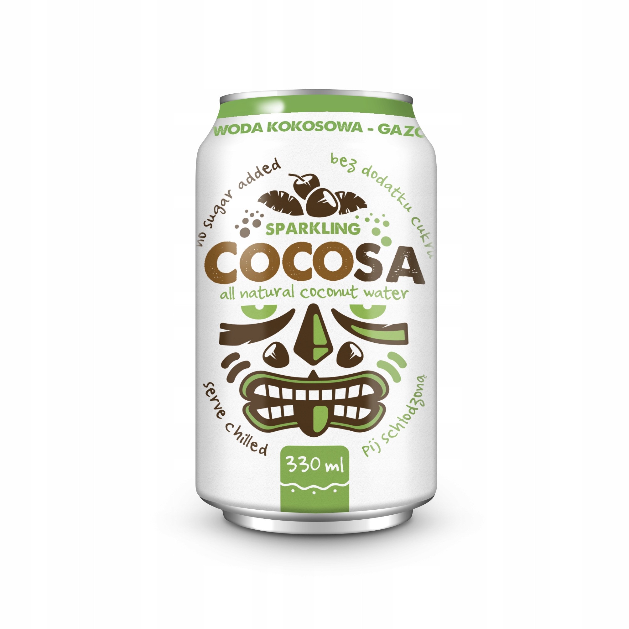 Woda Kokosowa Gazowana | 330 ml | Cocosa