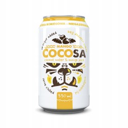 Woda Kokosowa z Sokiem z Mango NFC | 330 ml | Cocosa