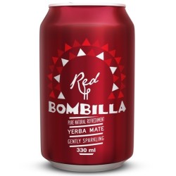 Bombilla Red Yerba Mate | Puszka 330 ml | Acai, granat i żurawina