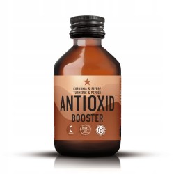 Antioxid BOOSTER shot | kurkuma, acerola, mandarynka | 100 ml | Premium Rosa