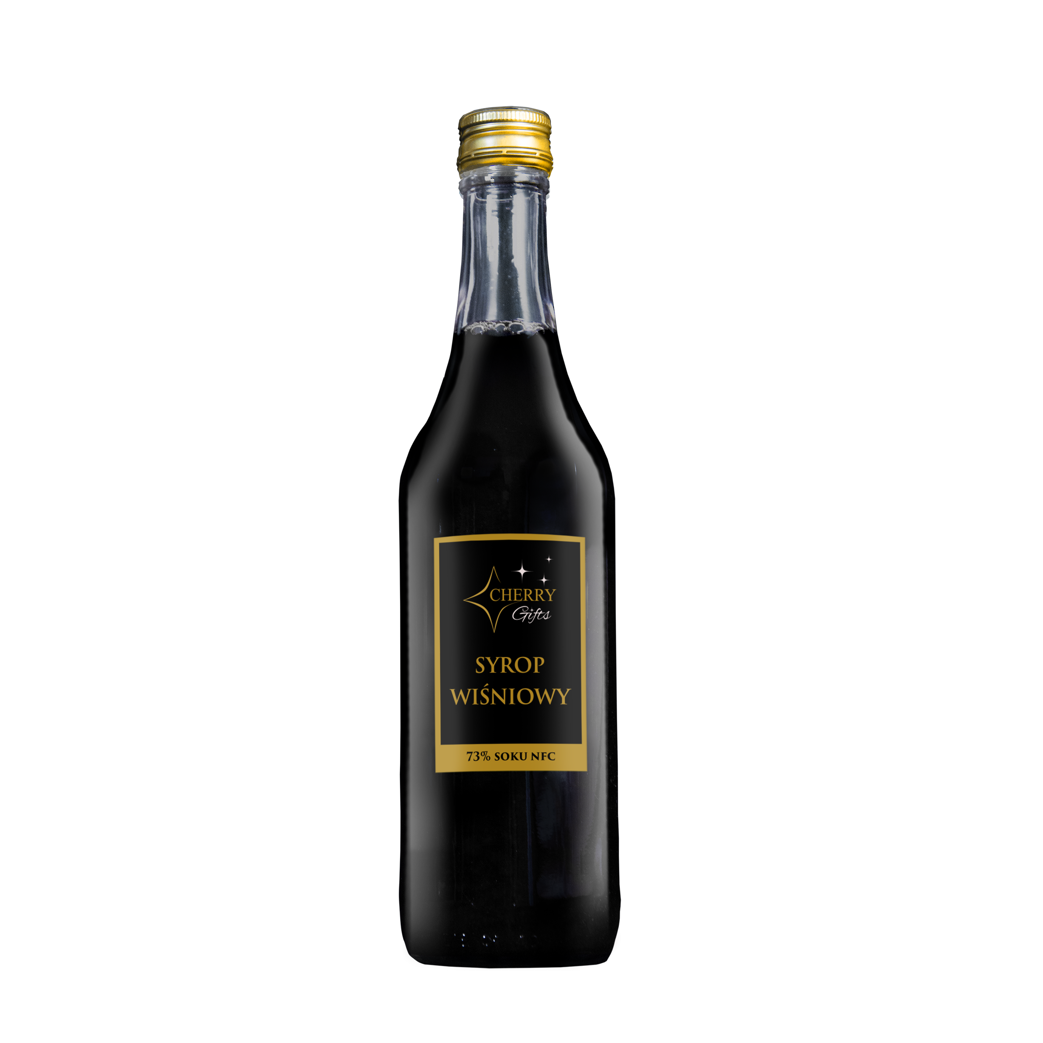 Syrop wiśniowy z sokiem NFC 480 ml | Cherry Gifts