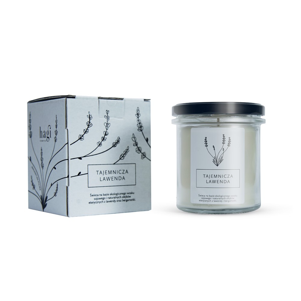 Świeca Sojowa – Tajemnicza Lawenda