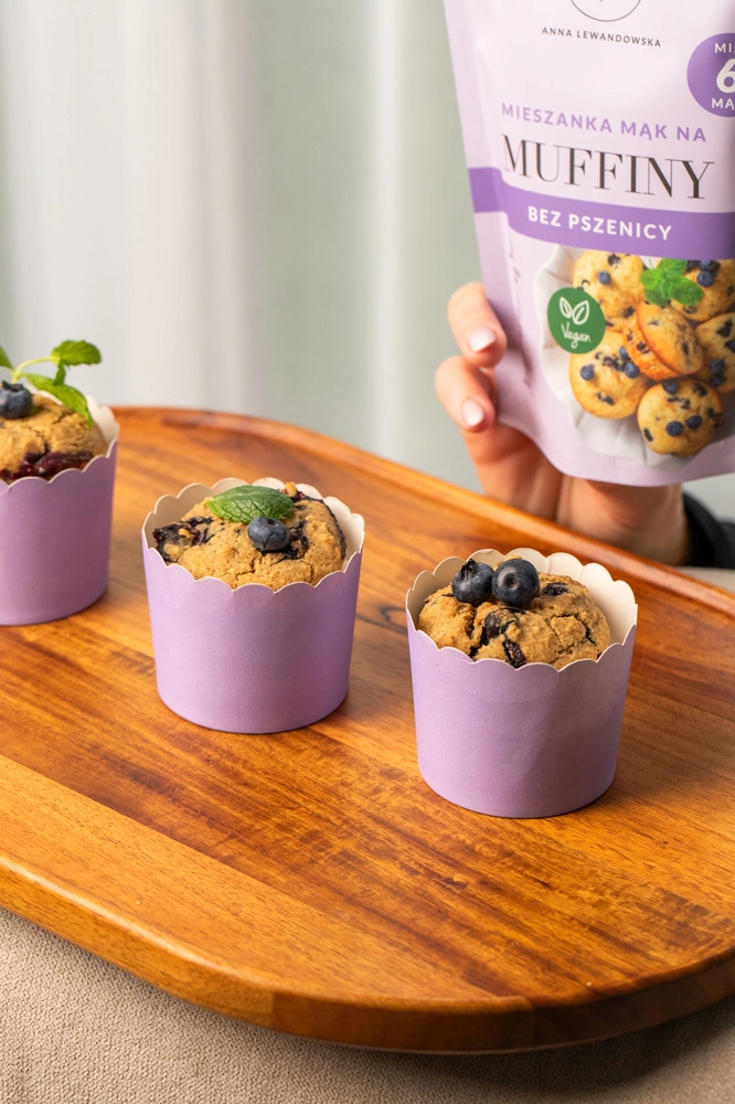 Muffiny bez pszenicy – mieszanka mąk, 250 g | Foods by Ann
