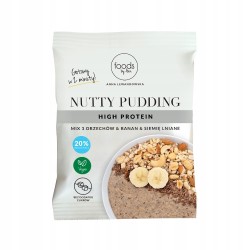 Nutty Pudding mix 3 orzechów, banan & siemię lniane | 50 g | Foods by Ann