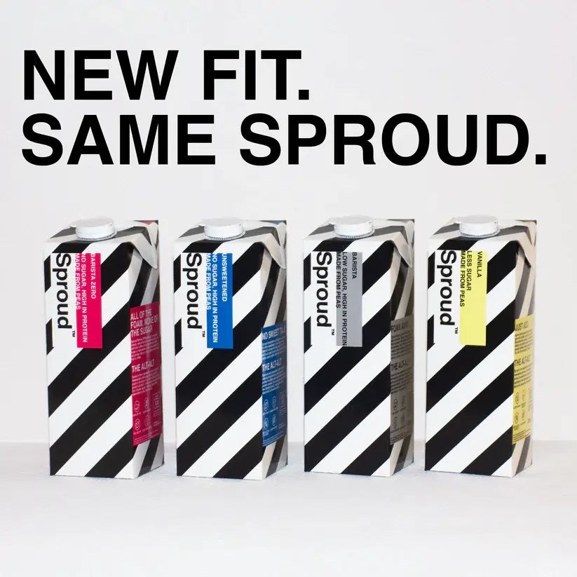 Sproud Barista - napój roślinny z żółtego grochu | 1 l | Sproud International AB