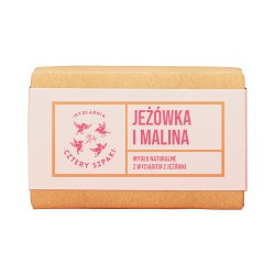 Jeżówka i Malina | Naturalne Mydło w Kostce | 110 g | 4 Szpaki