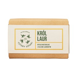 Król Laur | Naturalne mydło w kostce | 110 g | 4 Szpaki