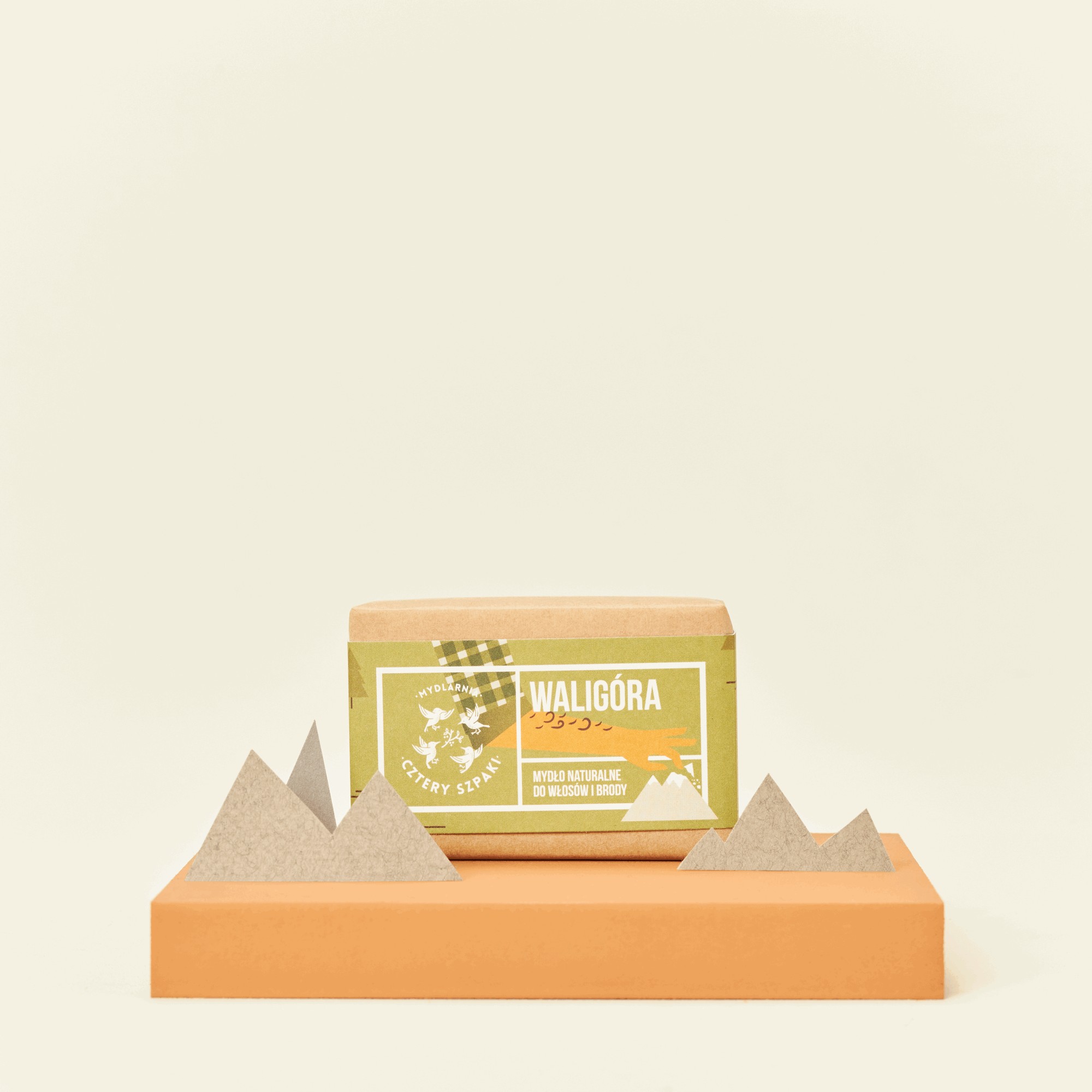 Waligóra | Naturalne Mydło w Kostce | 110 g | 4 Szpaki