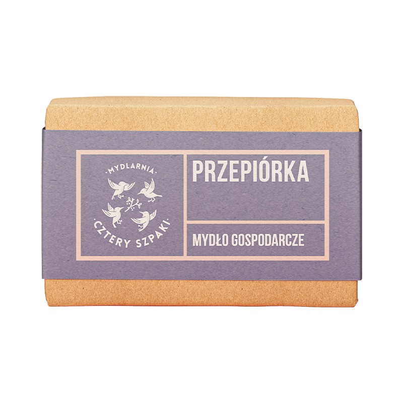 Przepiórka | Naturalne Mydło Gospodarcze do Prania i Sprzątania | 110 g | 4 Szpaki
