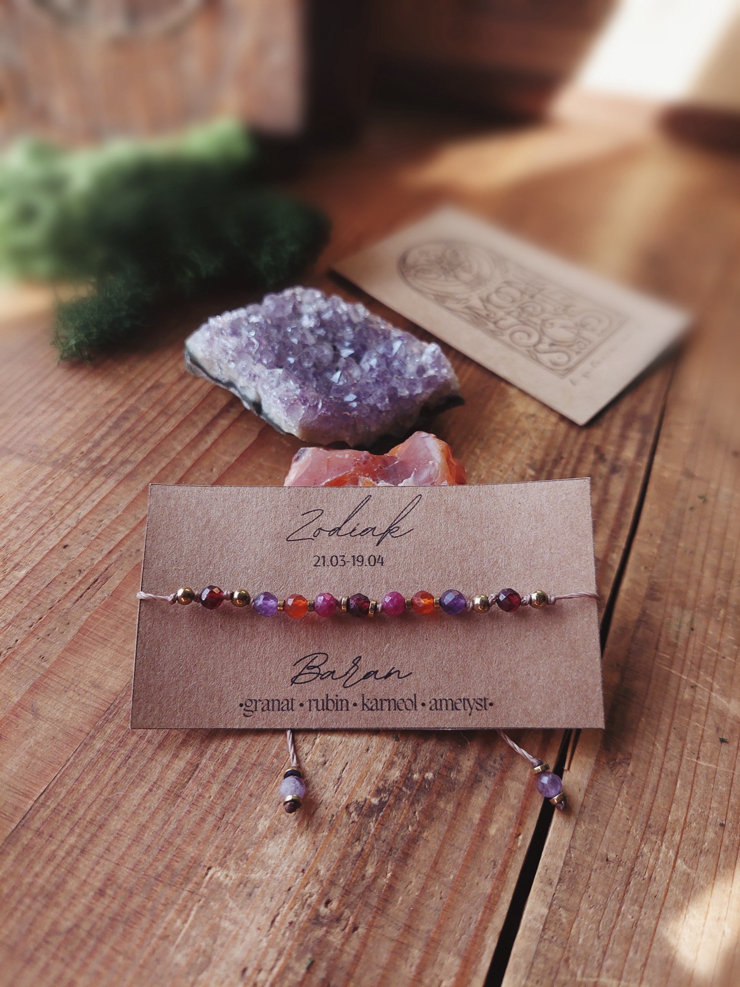 Bransoletka zodiakalna | Baran | Moon Spirit Stones