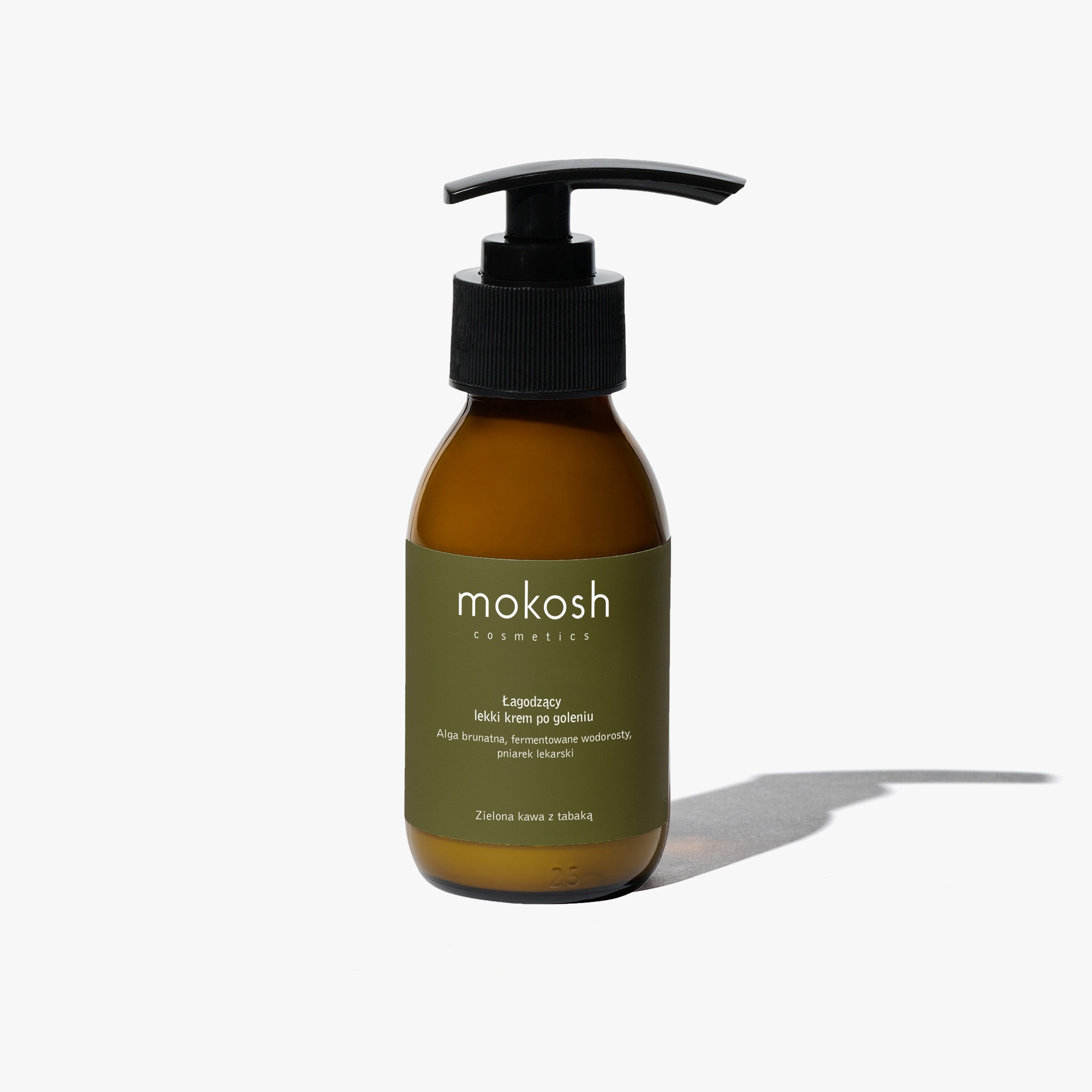 Mokosh krem po goleniu Zielona kawa z tabaką 90 ml | łagodzący, lekki