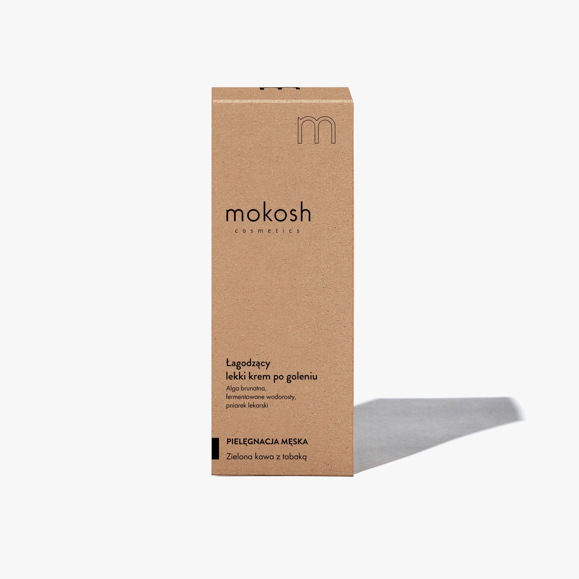 Mokosh krem po goleniu Zielona kawa z tabaką 90 ml | łagodzący, lekki