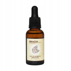 Olej ze słodkich migdałów 30 ml – do twarzy, ciała i włosów | Bracia Mydlarze