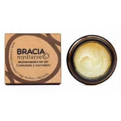 Balsam-maska do ust Czekolada z karmelem 15 ml | Bracia Mydlarze