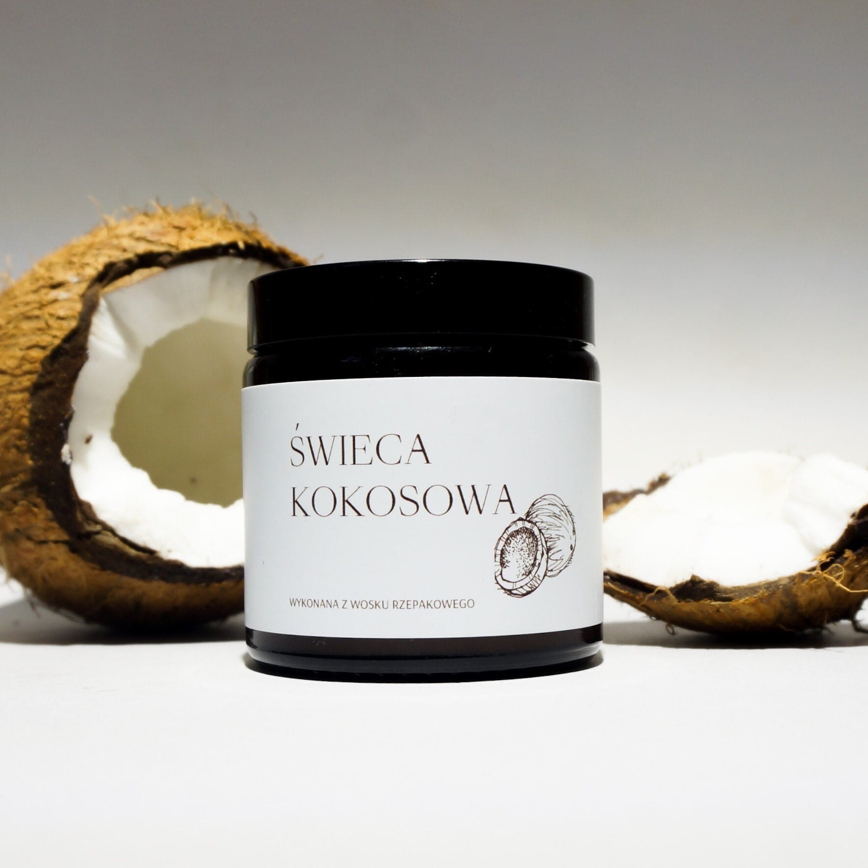 Świeca kokosowa | 120ml | Mglife