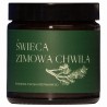 Świeca zimowa chwila | 120 ml | wosk rzepakowy | sosna cedr bursztyn | Mglife