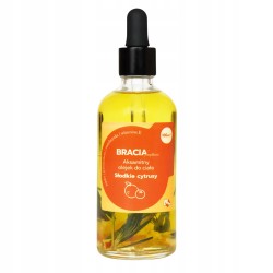Słodkie cytrusy | aksamitny olejek do ciała | 100 ml | Bracia Mydlarze