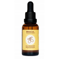 Olej arganowy nierafinowany | 30 ml | twarz, włosy, ciało | Bracia Mydlarze
