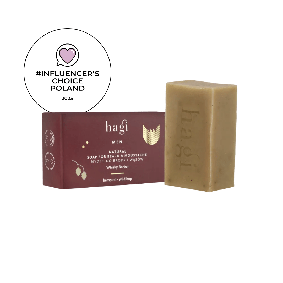 Mydło do brody i wąsów Whisky Barber | 100 g | Hagi