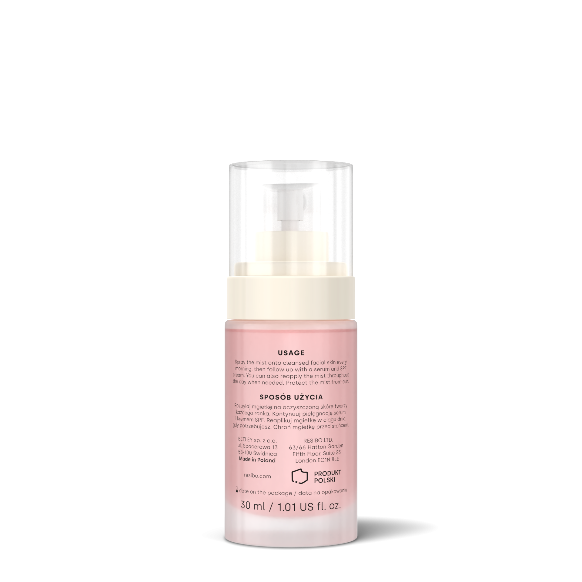 Antyoksydacyjna mgiełka rozświetlająca All I Mist | 30 ml | Resibo