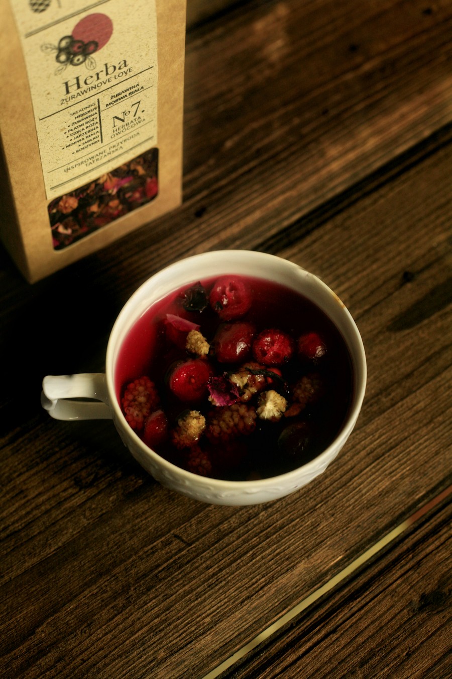 Herbata ŻURAWINOVE LOVE z żurawiną i jarzębiną | 100 g | Tatrzańska Spiżarnia