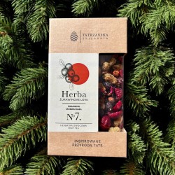 Herbata ŻURAWINOVE LOVE z żurawiną i jarzębiną | 100 g | Tatrzańska Spiżarnia
