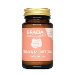 Glinka morelowa | cera sucha i wrażliwa | 75 ml | Bracia Mydlarze