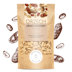 Orzech arachidowy prażony 200 g | Chrupiące źródło białka i magnezu | Orzechownia