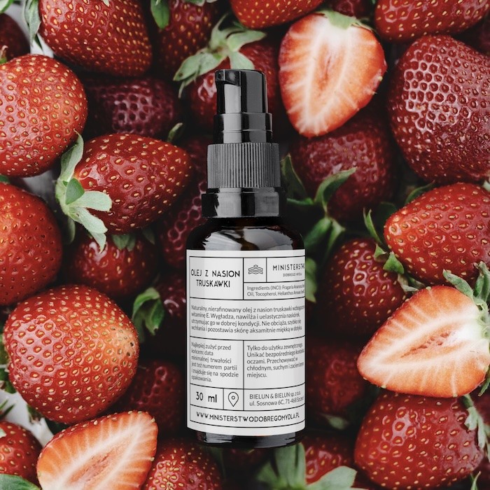 Olej z nasion truskawki | 30 ml | Ministerstwo Dobrego Mydła