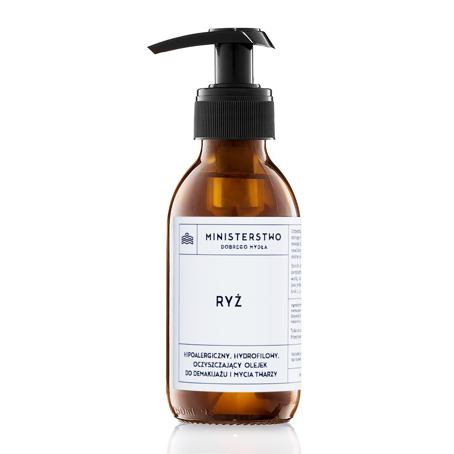 Ryż – olejek do demakijażu i mycia twarzy | 140 ml | Ministerstwo Dobrego Mydła