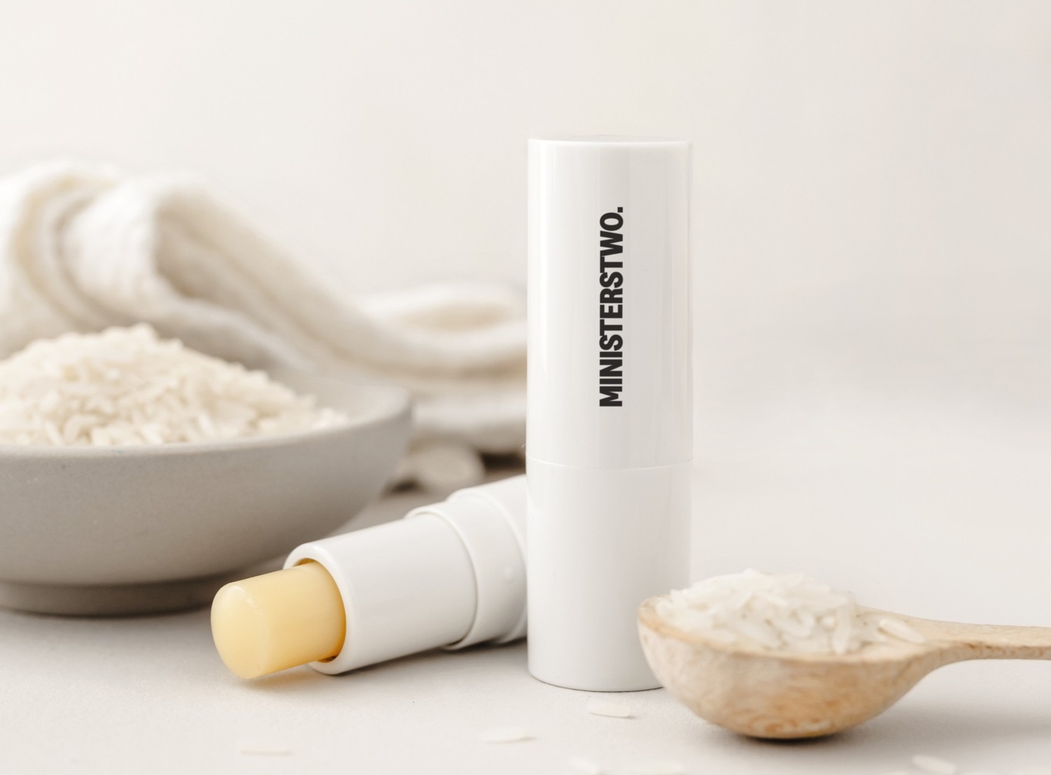 Ryż – ochronna pomadka do ust | 4,5 g | Ministerstwo Dobrego Mydła