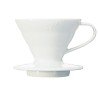Hario drip ceramiczny V60-01 biały – precyzyjne parzenie kawy w stylu slow